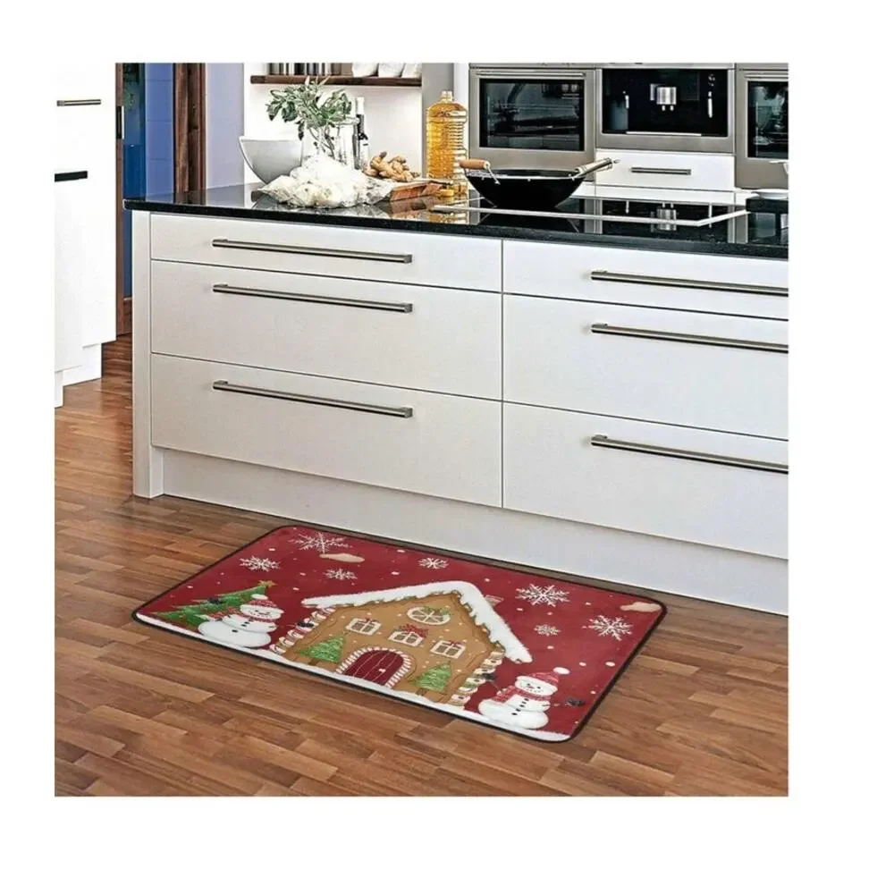 Christmas Winter Kitchen Rug  20 X 39”
